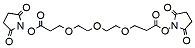 Molecular structure of the compound: Bis-PEG3-NHS ester