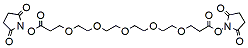 Molecular structure of the compound: Bis-PEG5-NHS ester